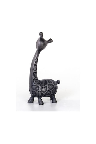 Euro Flora Metal Zürafa Biblo 13X7X29 Cm
