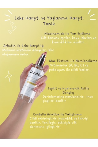 Laromia Leke Karşıtı Ve Yaşlanma Karşıtı Tonik 100 ML