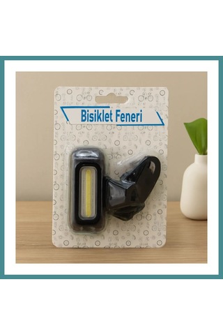 Trendexa Pilli 4 Fonksiyonlu Bisiklet Feneri Renkli & Beyaz Mac Çok Renkli