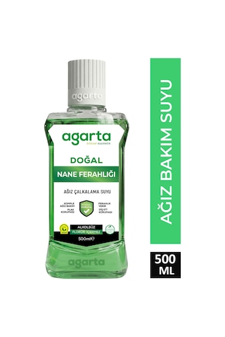 Agarta Ferah Nefes Alkolsüz Ağız Bakım Suyu 500 ML