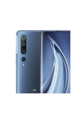Xiaomi Mi 10 Kamera Lens Koruyucu Nano Cam Şeffaf Tam Kaplama