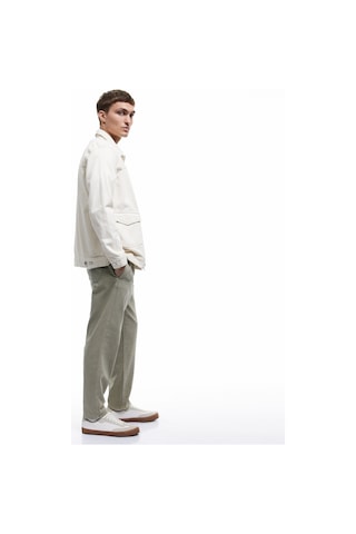 Koton Cep Detaylı Pamuklu Straight Fit Beli Bağcıklı Gabardin Pantolon Haki 6wam40045hw Haki