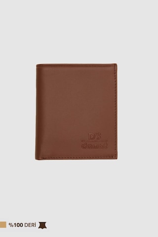 Ds Damat Taba Düz Kutulu Hakiki Deri Cüzdan 2H1119ST237 Taba