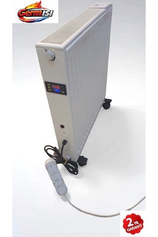 Germısı Hybrit İnverter Akıllı Elektrikli Petek Radyatör 60x60cm 750watt Tekerlikli 60cm X60cm