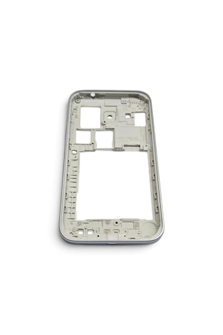 G360 Core Prime 3g Orta Kasa G360 Çift Hatlı Uyumlu Orta Kasa Çerçeve + Ses Açma Tuş Plastik Ve Kamera Camı Gri