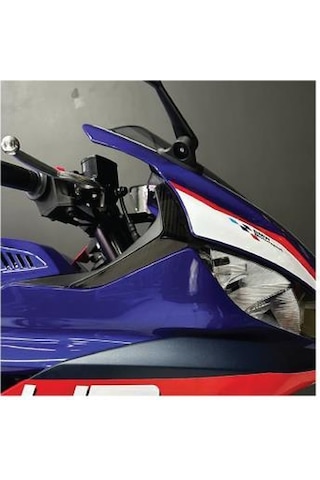 Yamaha Yzf-r3 2023-2024 Far Yanı Karbon Sticker Etiket Modeli