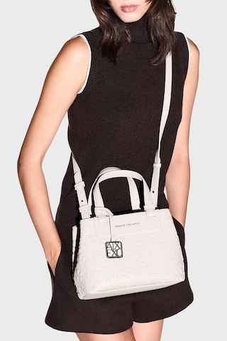 Armani Exchange Logolu Çıkarılabilir Askılı Çanta Kadın Çanta Xw001576 Af15774 U6208 Ekru