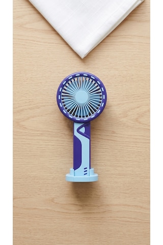 Renkli Mini El Fanı, Taşınabilir Kompakt Tasarım Usb Şarjlı Güçlü Soğutucu Fan-pl110