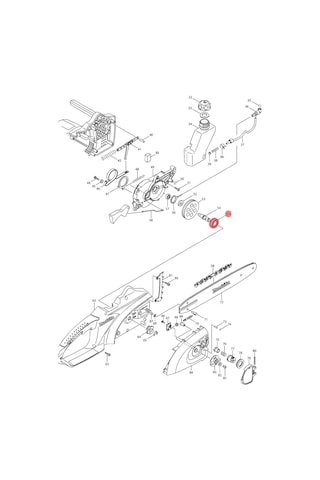 Makita UC3520A Rulman 6001 Ürün Kodu 210106-8