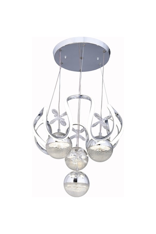 Raın 4 Top Krom Avize Krom