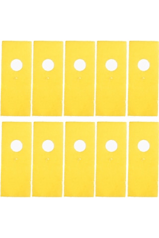 Shineyee 3d Yazıcı Isıtıcı Blok Isı Yalıtım Kiti - Sarı Seramik Fiber Pamuk 50x20x2mm 10 Adet - 300 C'ye Dayanıklı - Cr-10/ender-3 Uyumlu