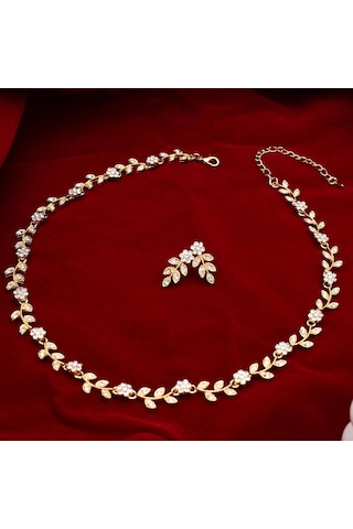 Avusturya Kristal Yapay Elmas Gerdanlık Kolye Kolye Ucu Küpe Zincir Bilezik Takı Seti Gelin Nedime Balo Kostüm Aksesuarları Kadınlar İçin Uygundur Diğer