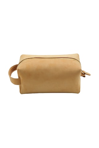 Hakiki Deri El Yapımı Erkek Bakım Çantası - Vintage Dopp Kit - Büyük Boy Sarı Hakiki Deri El Yapımı Erkek Bakım Çantası - Vintage Dopp Kit - Büyük Boy Sarı
