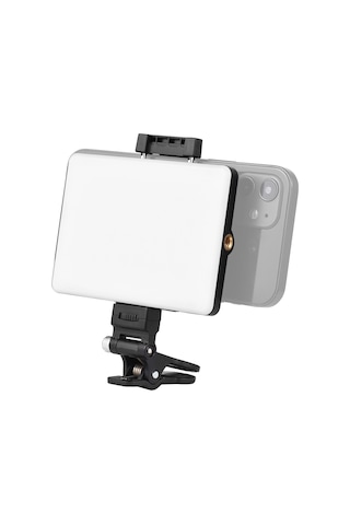 5 W Rgb Fotoğraf Lambası Çift Renkli Cep Vlog Led Işık Siyah Siyah