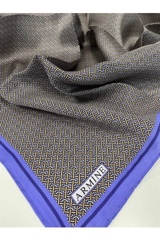 Armine İpek Eşarp Nostalji - 8733-36 Lavanta Twill Lavanta