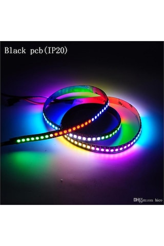 WS2812B 144 Ledli ARGB 5V Pixel Şerit Led Magic Led 1M