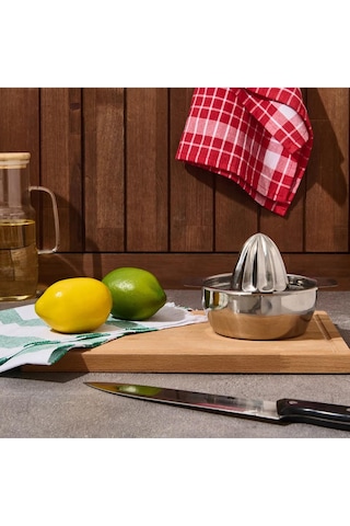 3b Trend Çelik Limon Ve Narenciye Sıkacağı - Inox - 16,8x9 Cm