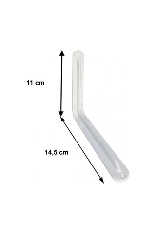 Mey İthalat Raf Altı 5x6 Mm Beyaz