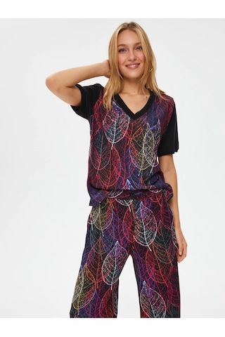 Faik Sönmez Kadın Bluz U67658 Siyah