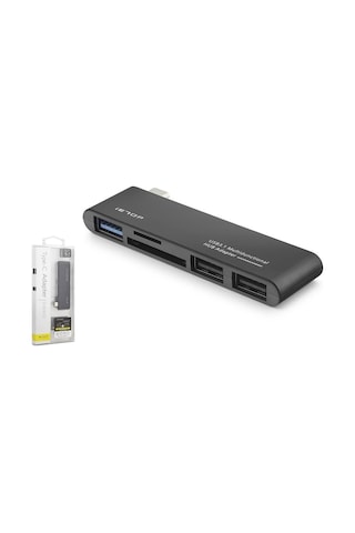 Type-c Hub Usb 3.0 Usb 2.0 Sd Tf Kart Okuyucu 5 Port Tu251 Evimdeyokyok