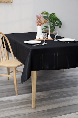 Neva Leke Tutmaz Masa Örtüsü 160x220 - Siyah Siyah