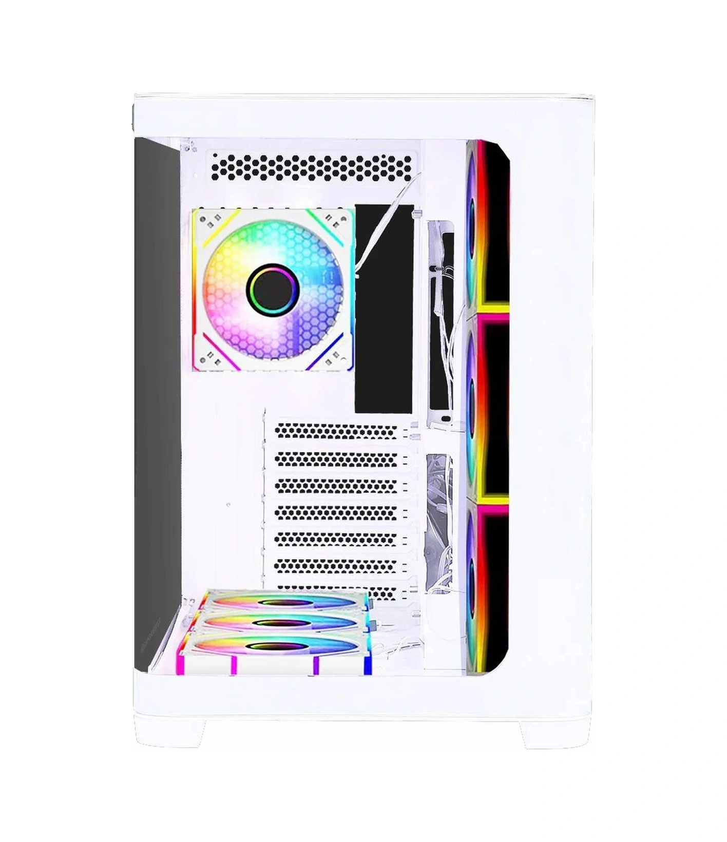 Gamebooster Sea View Gb-g2852w 750w 80+ Bronz Usb 3.2 Argb Atx Mid Tower Beyaz Kasa