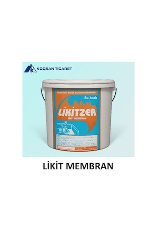 Likitzer Su Bazlı Likit Membran Siyah 5 KG
