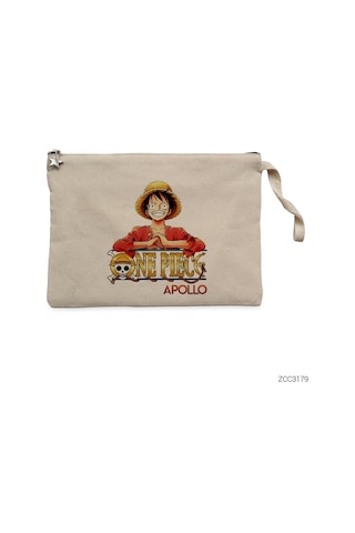 Zepplin Giyim One Piece Apollo Clutch Astarlı Cüzdan / El Çantası Krem