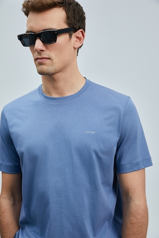 Lufian Bran Modern Grafik T- Shirt Koyu Lila Koyu Lila 111020262100890 Koyu Lila