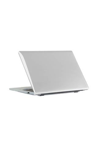 Ekılıf - Huawei Matebook D14 2023 Uyumlu - Kılıf Alt Ve Üst Koruyucu Msoft Kristal Kapak - Siyah - T30680 Siyah