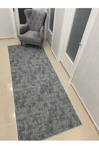 Dinarsu Asos Antrasit Kabartmalı Kaymaz Yolluk