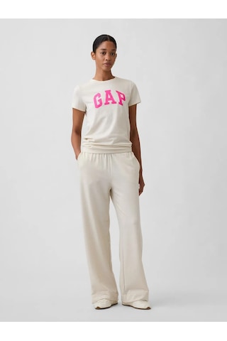 V-gap Ss Clsc Tee Krem