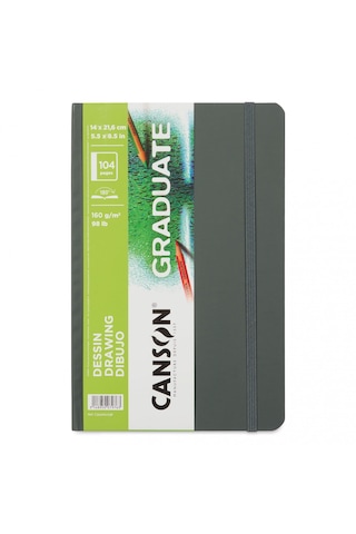 Canson Graduate Drawing 14x21.6cm 52 Yaprak 160gr Çizim Defteri /