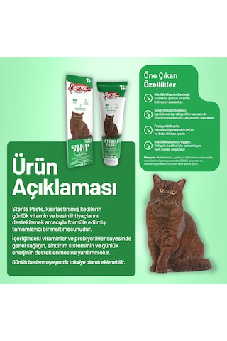 Kısırlaştırılmış Kedi Paste 100 G - 48 Adet
