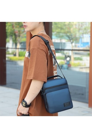 JPD-66945 Messenger Omuz ve El Çantası-Lacivert