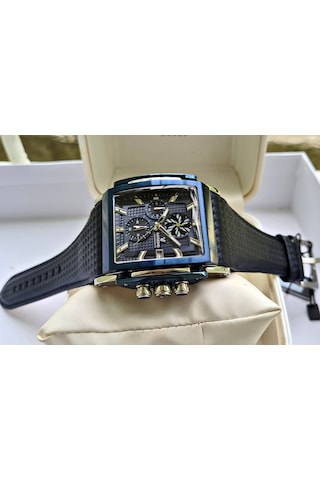 Raymond Swıss 8309 Gümüş Lacivert Erkek Kol Saati