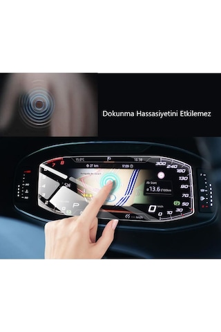 Cupra Terramar Ekran Koruyucu 10.25 İnç Dijital Gösterge ' Sadece Ekran Koruyucu
