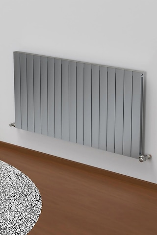 Alüminyum Radyatör 60x119 17 Dilim Mat Eloksal 0010 Gri Smyrna