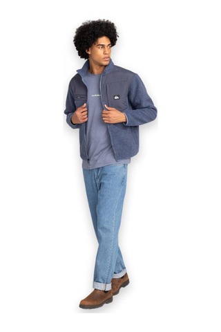 Quiksilver Eqyft04980 Shallow Water Fz Ceket Mavi Erkek Ceket Mavi