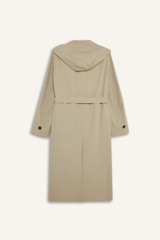Defacto Regular Fit Çıkarılabilir Kapüşonlu Kemerli Trençkot E8585ax25aubg730 Bej