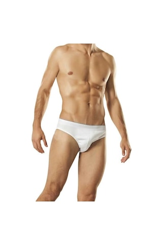 Namaldı Erkek Gri Ribana Slip Spor Külot Tekli Paket 117 Gri