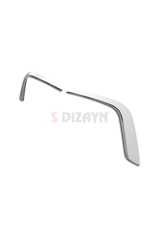 S-dizayn Volkswagen Tiguan Krom Arka Tampon Difüzör Çıtası Oem Still 2 Prç. 2024 Üzeri A+ Kalite