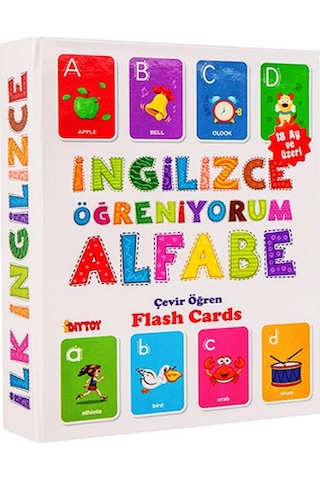 +18 Ay İngilizce Öğreniyorum Alfabe (Diytoy)