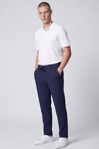 Sabri Özel Erkek Lacivert Normal Kesim Regular Fit Viskon Örme Yan Cep Lastikli Bel Klasik Paça Jogger Pantolon