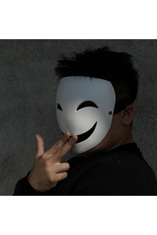 Jl 2 Adet Anime Siyah Bullet Maske Cosplay Kagetane Hiruko