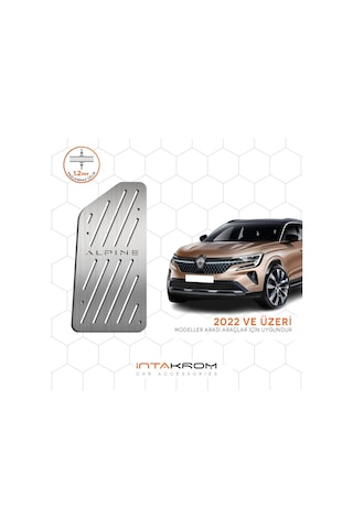 Renault Austral Krom Ayak Dinlendirme Pedalı 2022 Ve Üzeri