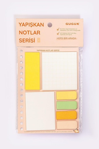 Turuncu Yapışkan Not Seti Post-it Sticky Note