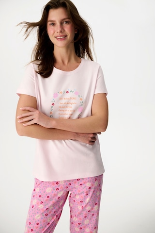 Penti Pembe Weekends Pamuklu Pantolon Pijama Takımı