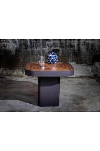 Platinum Yan Sehpa Servis Sehpası Mdf Kahverengi Kahverengi