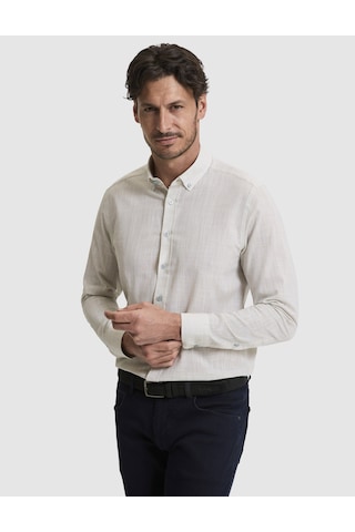 Pierre Cardin Erkek Çağla Gömlek Desenli 50325355-vr016 Yeşil